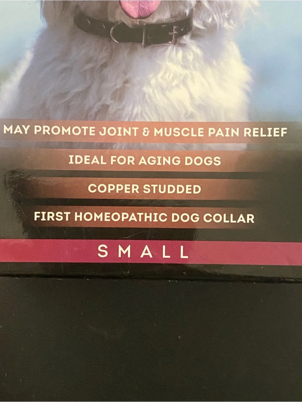 K9 Copper Small Neck Range 9.5-13.5 in. Black Collar New